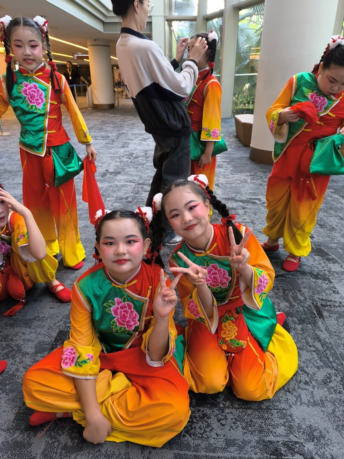 Gallery of students having fun